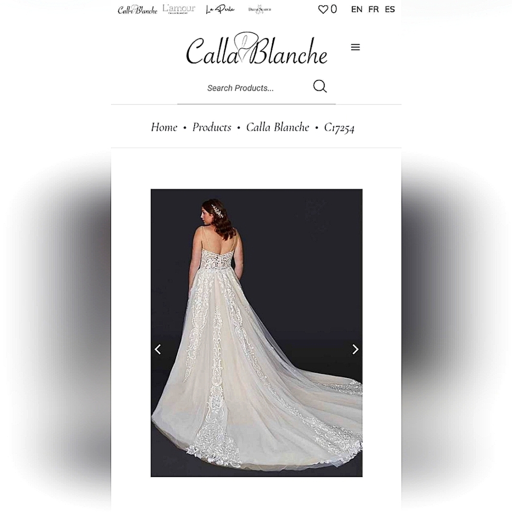 CALLA BLANCHE Wedding Dress